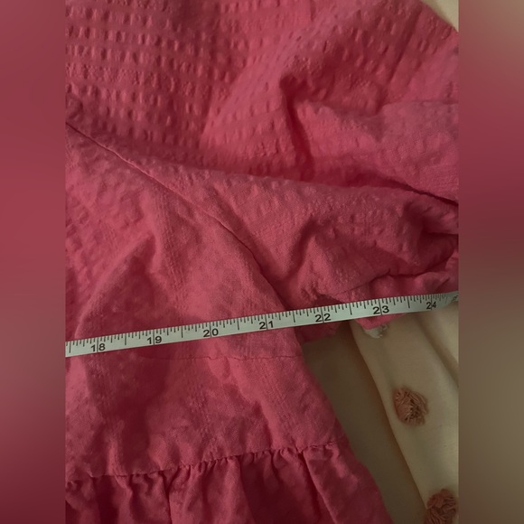 Buy 2 get 1 FREE✨OLD NAVY seersucker blouse 🩷 - Picture 4 of 5